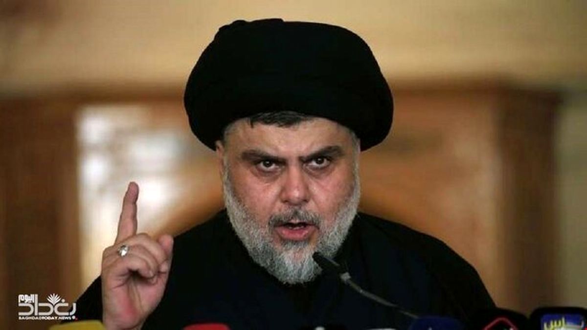 مقتدی صدر بازهم واژه جعلی «خلیج ع ر ب ی» را تکرار کرد