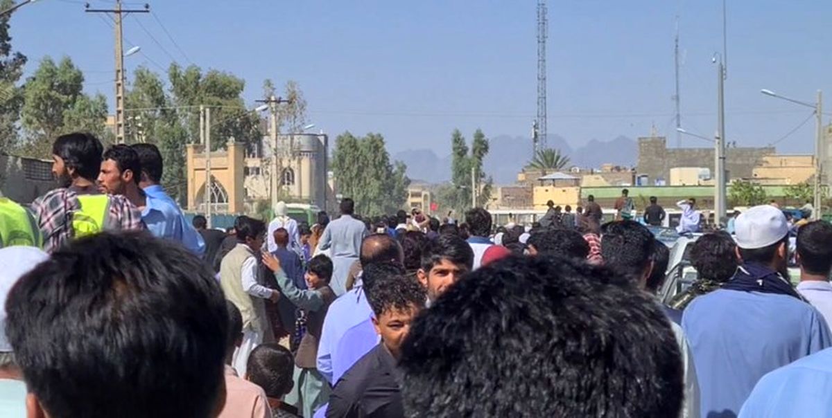 ۲ نفر کشته و چند ده نفر زخمی در تیراندازی در نزدیکی یک کلانتری در زاهدان