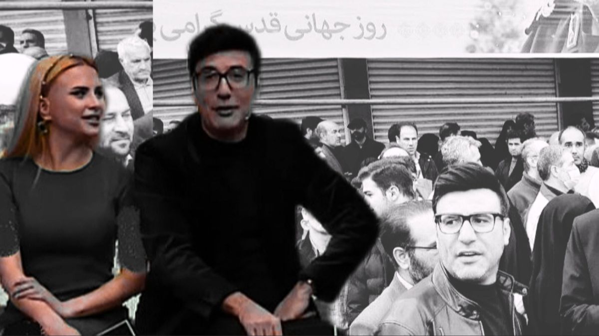 بابک نهرین از خوش رقصی در رسانه علیف تا راهپیمایی روز قدس!
