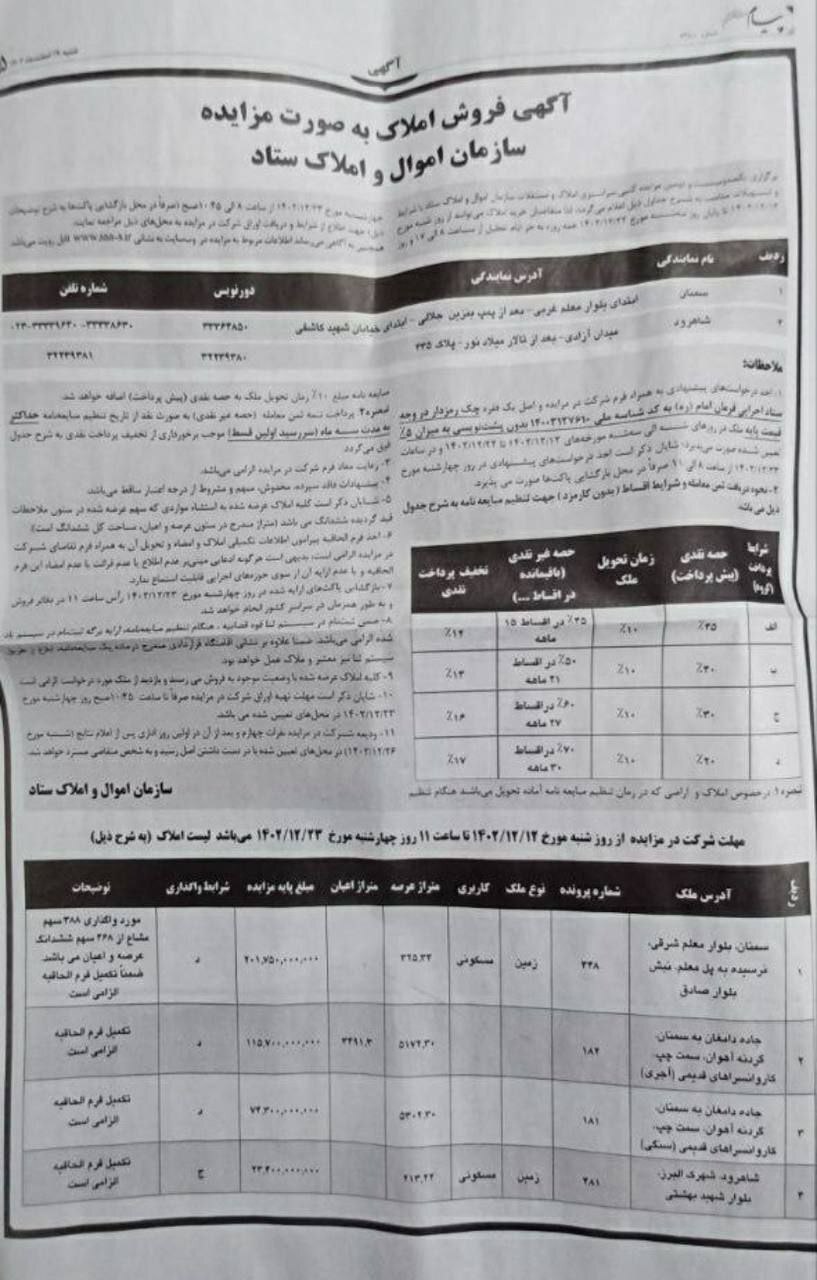 فروش کاروانسرا