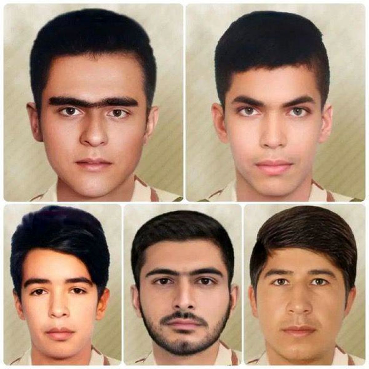 تصویری جدید از شهدای مرزبانان ایرانی