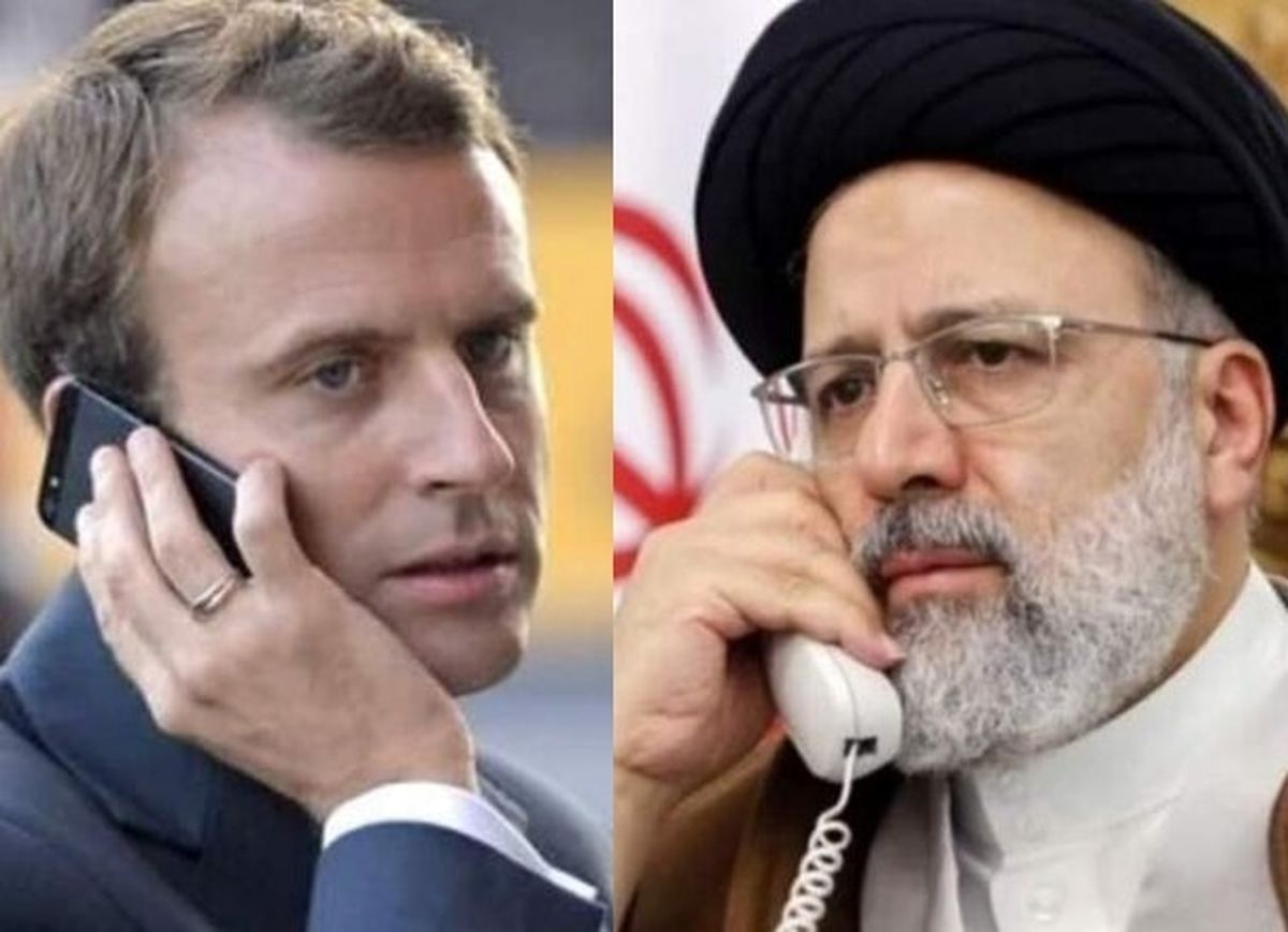 مکرون در گفت‌وگو با رئیسی: از ایران می‌خواهیم فورا به ارسال پهپاد به روسیه پایان دهد