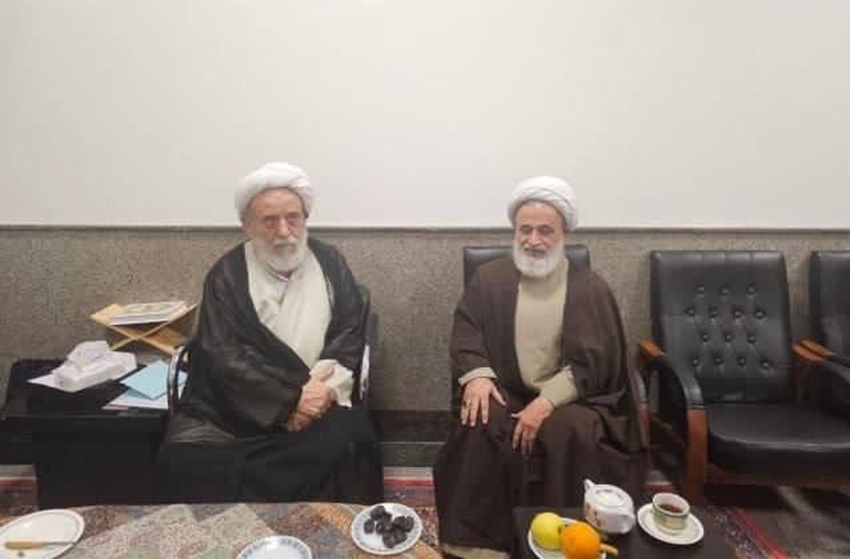 پناهیان به دیدار شیخ حسین انصاریان رفت و عذرخواهی کرد+فیلم