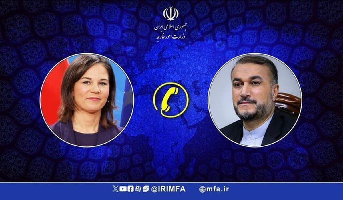 امیرعبداللهیان در گفت‌وگو با وزیر خارجه آلمان : ادامه ماجراجویی اسرائیل با پاسخ متقابل، فوری و گسترده‌ همراه خواهد بود