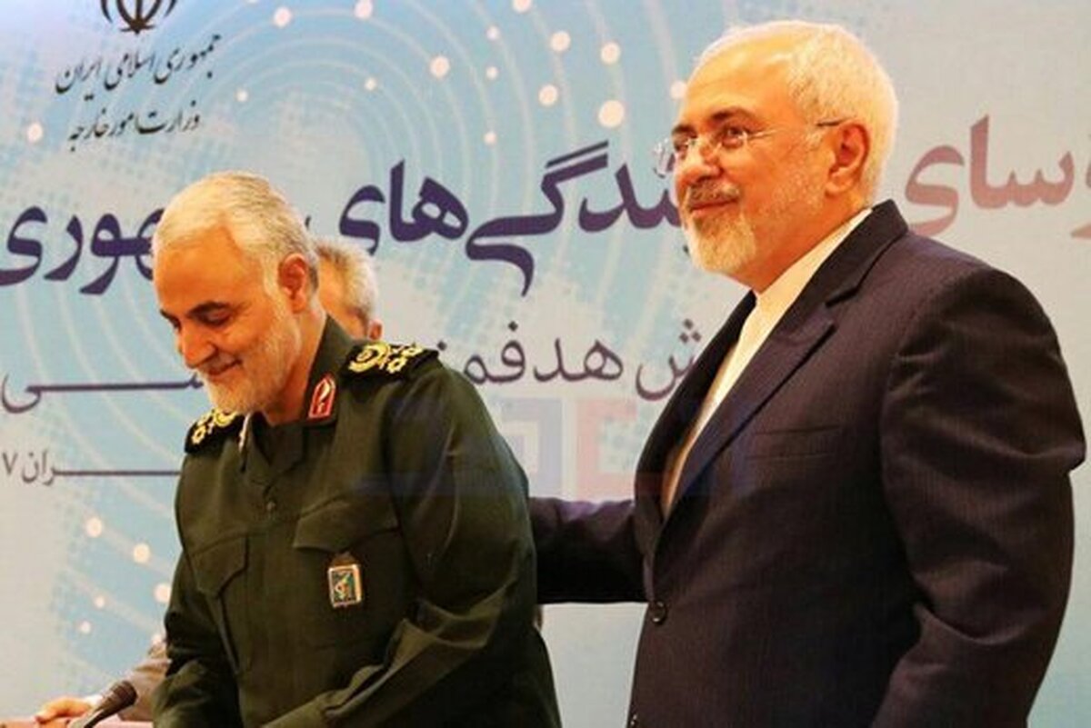 ظریف: رهبری مشاهده می‌کردند که من و سردار سلیمانی کاملاً هماهنگ و همراهیم