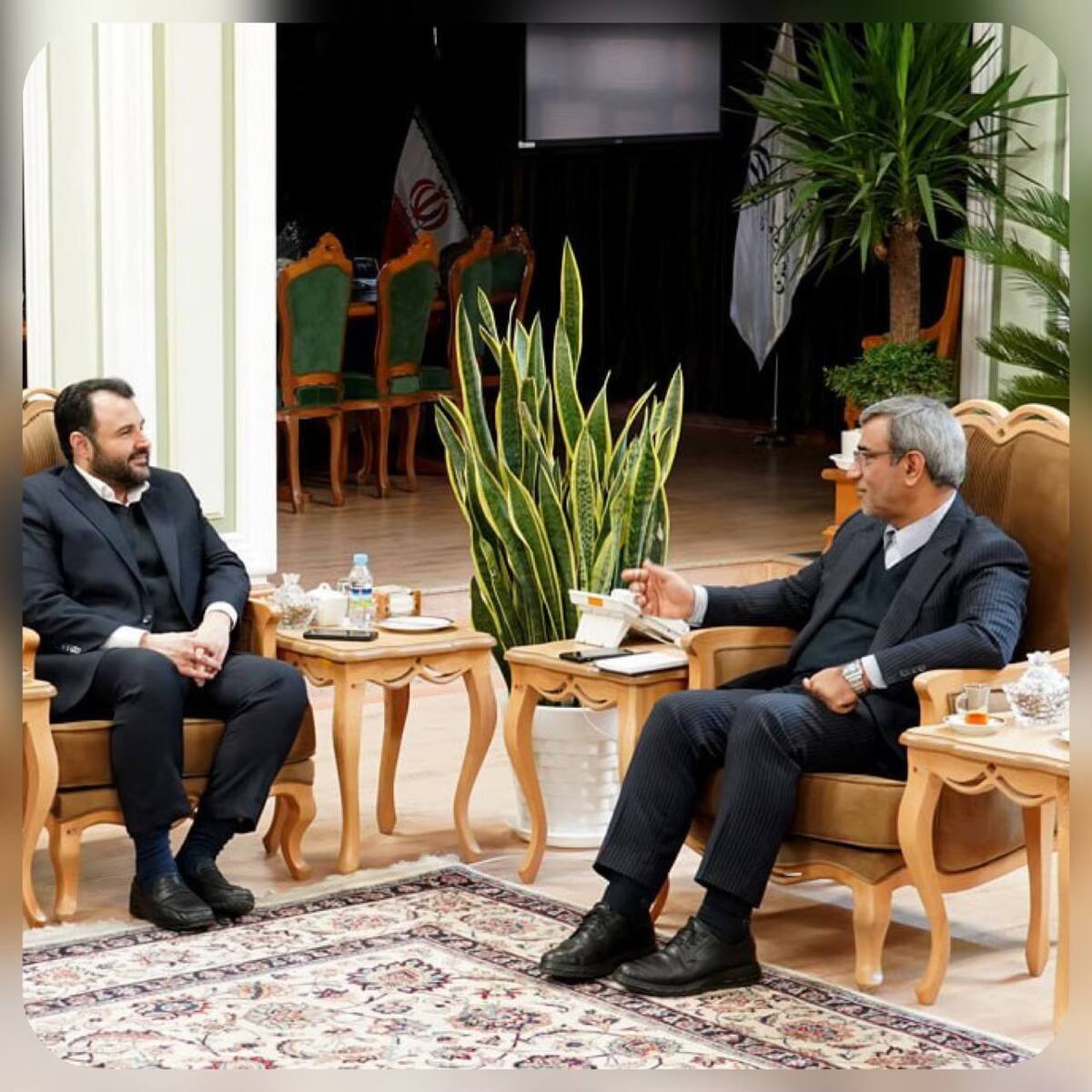 گسترش تعاملات و همکاری های مشترک میان بانک شهر و استانداری خراسان رضوی