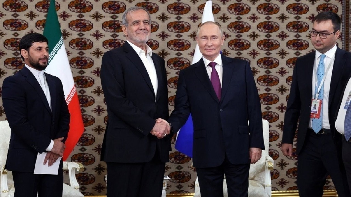 جلسه رؤسای جمهوری ایران و روسیه، رأس موعد مقرر برگزار شد