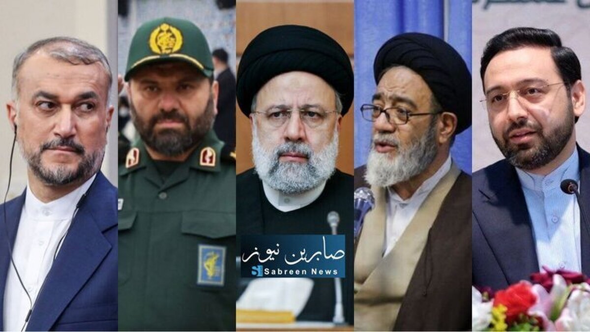 اسامی شهدای حادثه سقوط بالگرد رئیسی اعلام شد