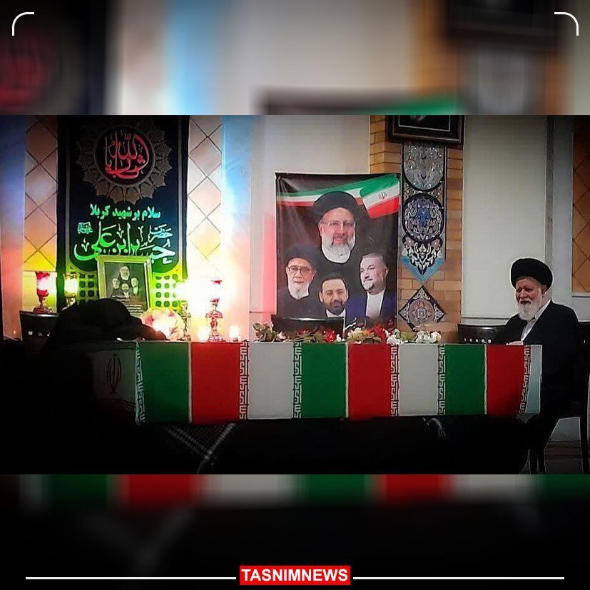 اولین عکس از علم‌الهدی بعد از شهادت دامادش، ابراهیم رئیسی
