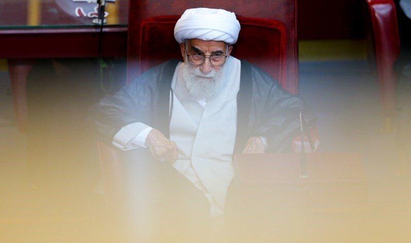 عکس؛  آیت‌الله‌جنتی در صندلی غیرریاست مجلس خبرگان
