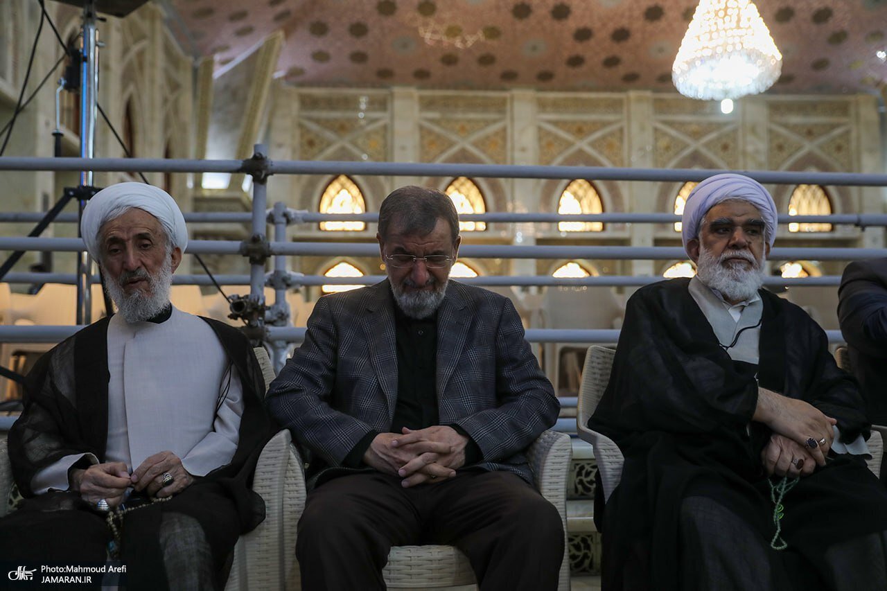 عکس؛ چهره غمگین محسن رضایی؛ کاظم صدیقی هم بود
