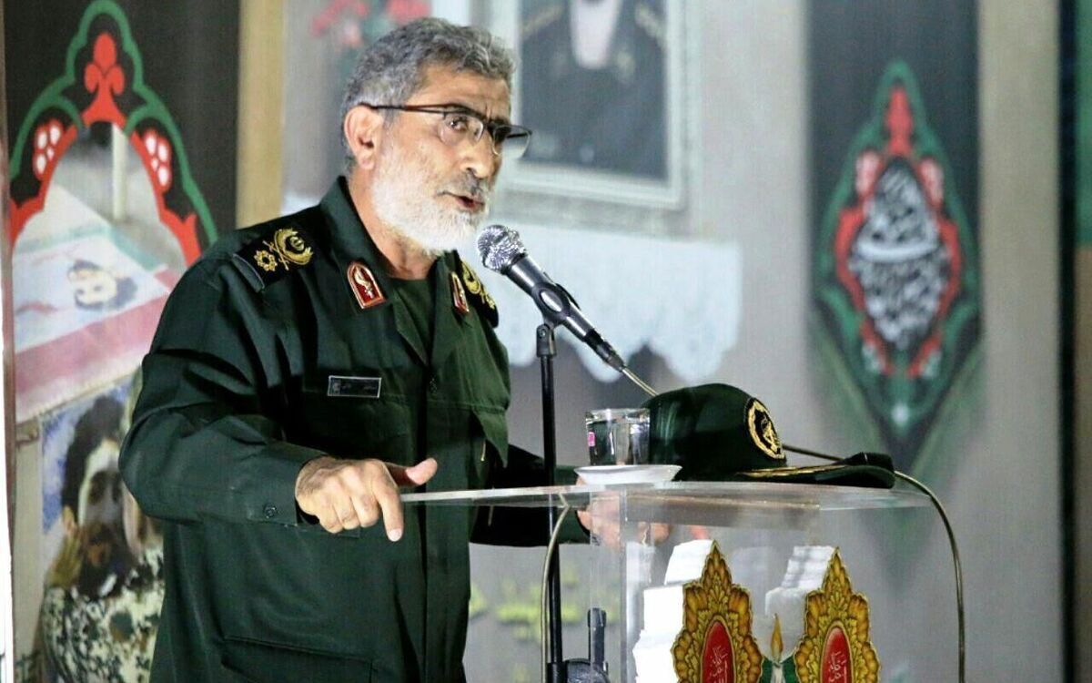 سردار قاآنی:امروز تمام ارکان جبهه مقاومت در مسیر حق علیه باطل هستند