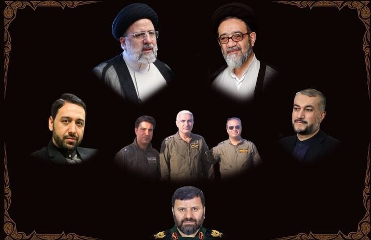 عکس؛ دختر و پسر سردار سلیمانی در مسیر رسیدن به مراسم تشییع پیکر ابراهیم رئیسی