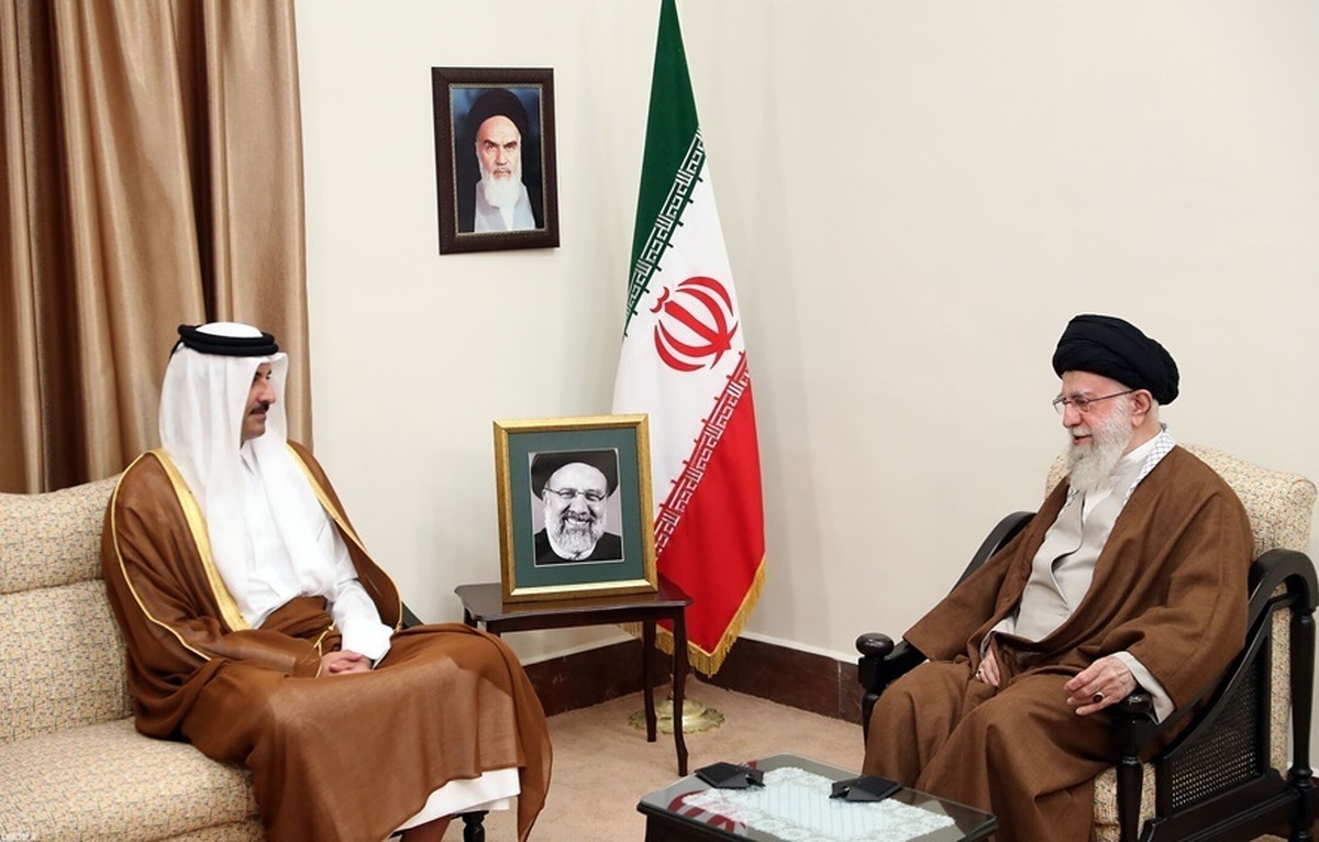 مقام معظم رهبری در دیدار با امیر قطر: از دست دادن رئیس جمهور جامع‌الاطراف سخت است اما به رغم این فقدان حرکت کشور هیچ تغییری نمی‌کند