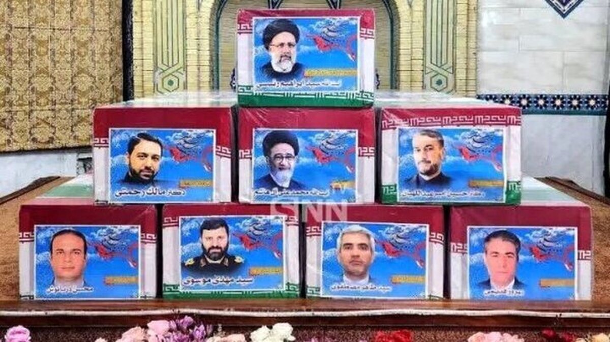 سرتیم حفاظت از ابراهیم رئیسی و استاندار آذربایجان شرقی کجا به خاک سپرده می‌شوند؟
