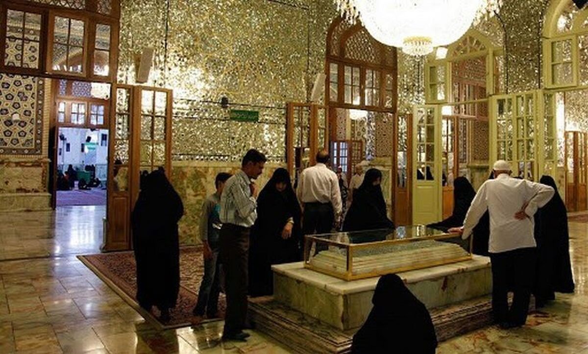 فیلم؛ محل دفن پیکر ابراهیم رئیسی در دارالسلام حرم امام رضا علیه‌السلام