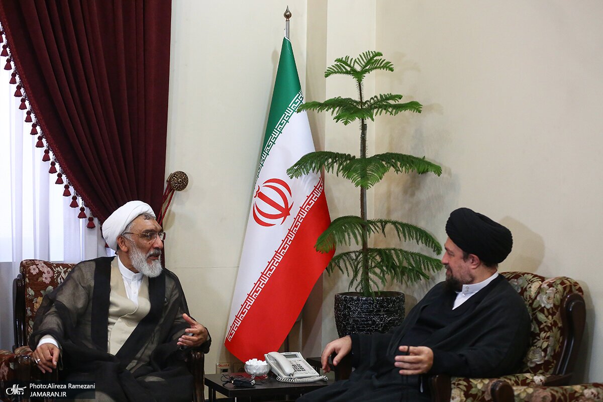پورمحمدی به دیدار سیدحسن خمینی رفت