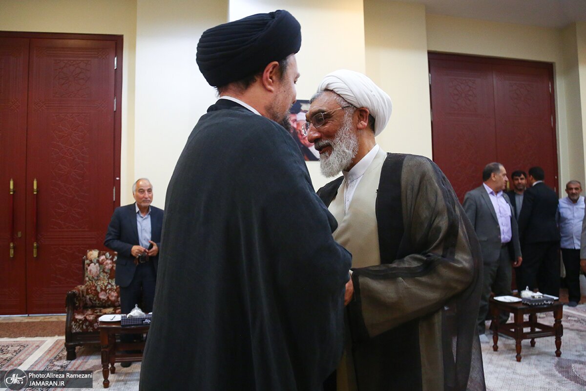 پورمحمدی به دیدار سیدحسن خمینی رفت