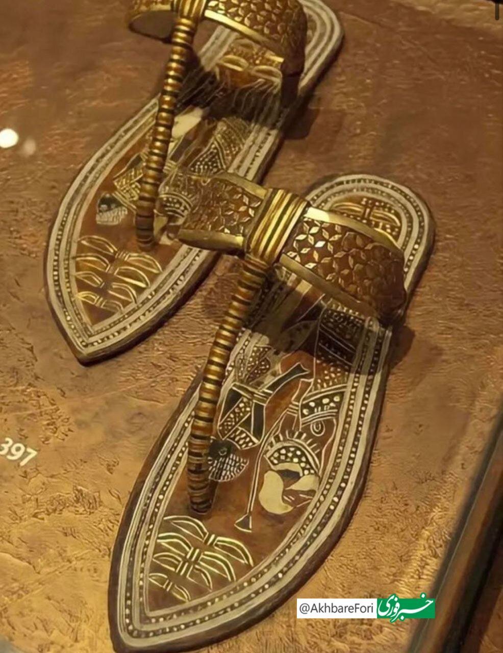 عکس؛ صندل ۳۳۰۰ ساله توت‌عنخ‌آمون یازدهمین فرعون مصر