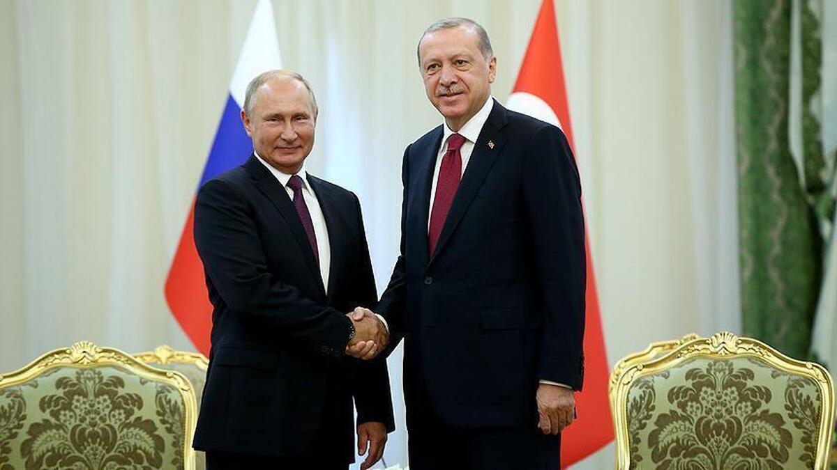گفتگوی پوتین و اردوغان درباره تحولات سوریه