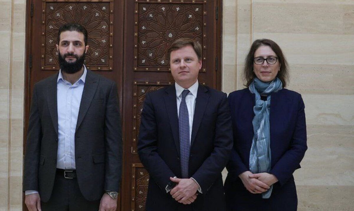 هیئت انگلیس با جولانی دیدار کرد