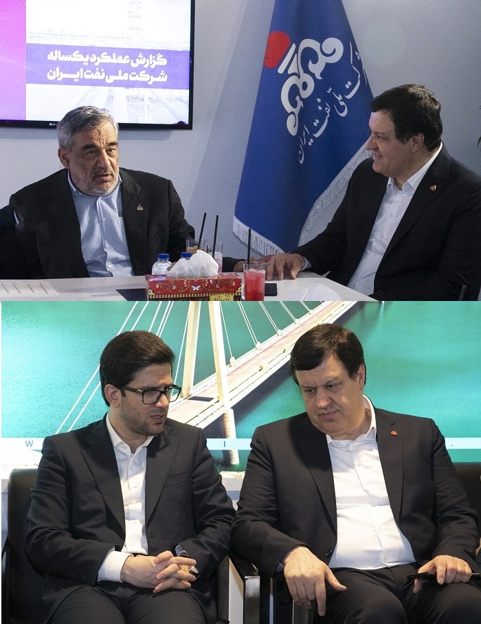 دیدار مدیرعامل بانک ملت با مدیران عامل شركت‌های ملی نفت ایران