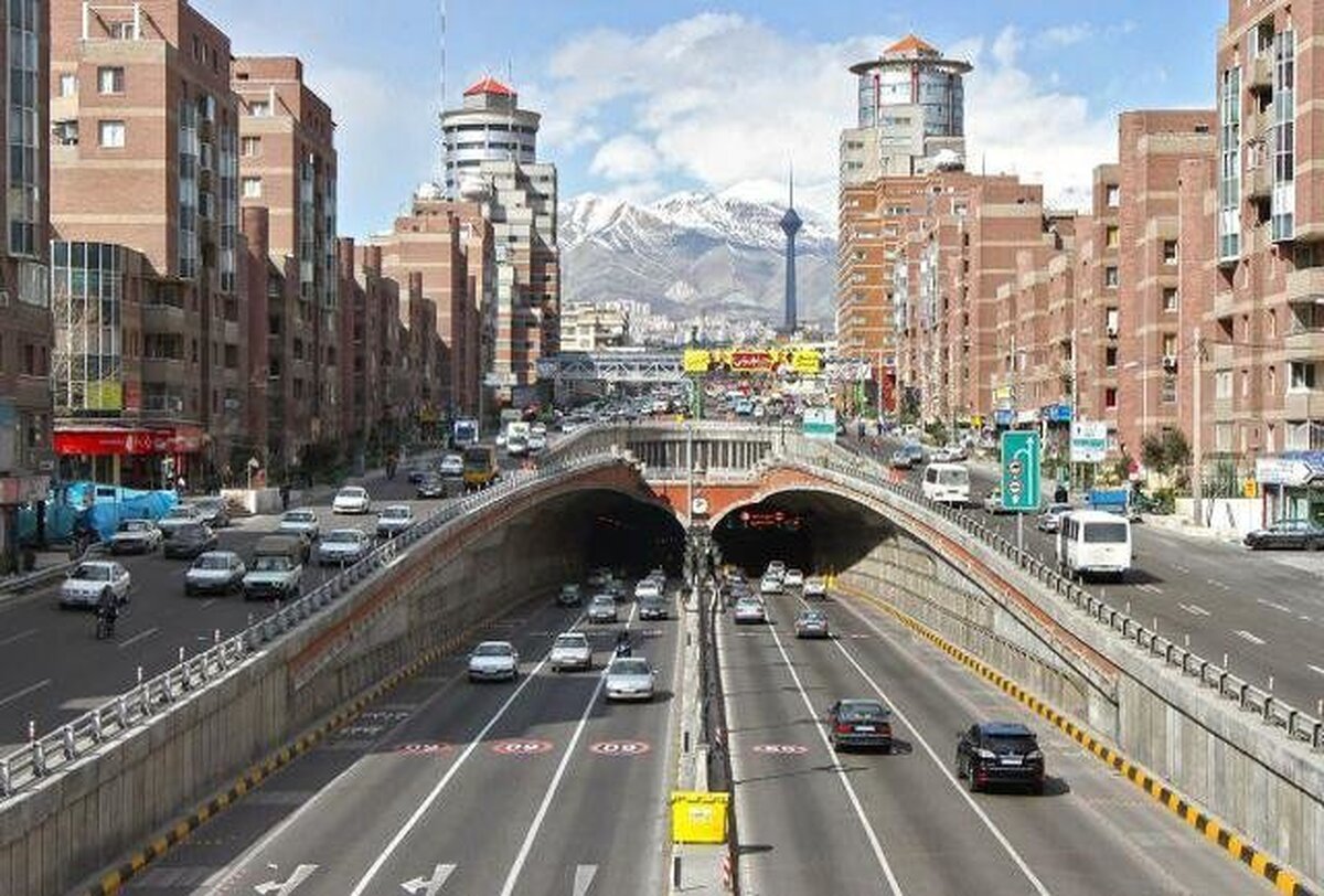 این تونل در تهران، امشب مسدود می‌شود