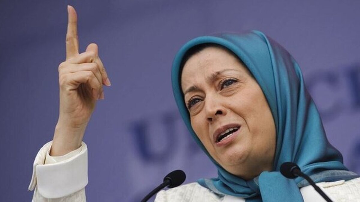 حمایت مریم رجوی از حمله اسرائیل به ایران