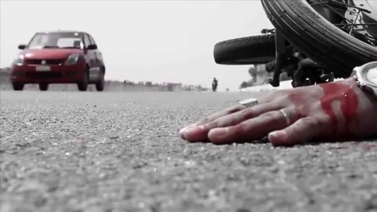 تصادف مرگبار عابر پیاده در بزرگراه آزادگان