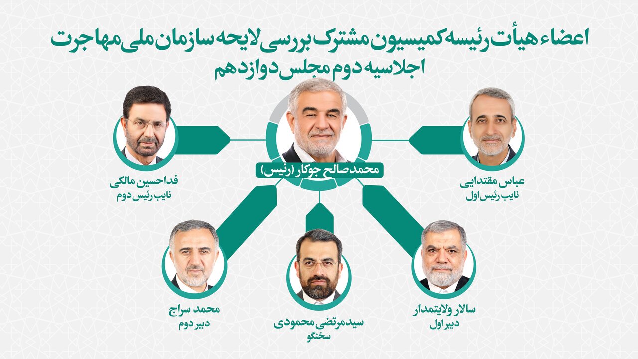 چه کسانی لایحه ساختار سازمان مهاجرت را بررسی می‌کنند؟