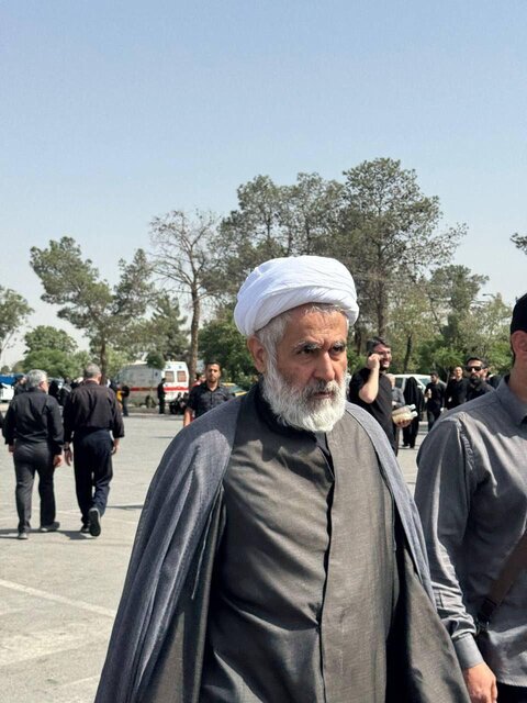 مراسم خاکسپاری سردار حاجی‌زاده و باقری برگزار شد+ تصاویری از این مراسم