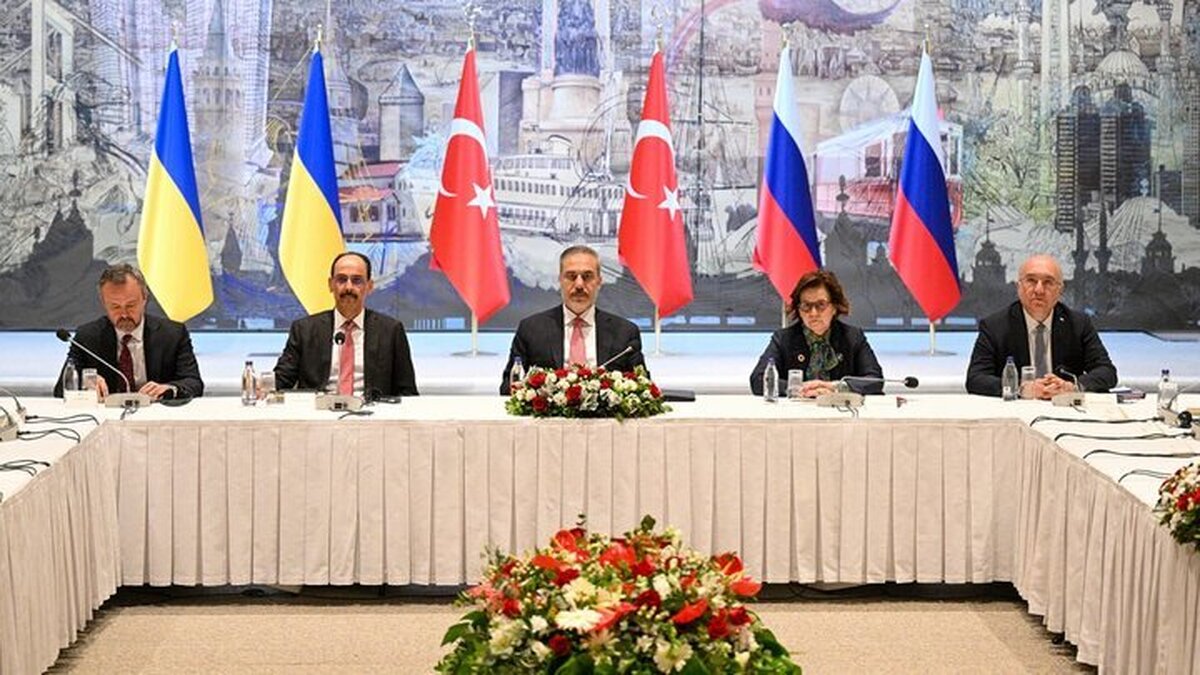 برگزاری سومین دور از مذاکرات روسیه و اوکراین در استانبول