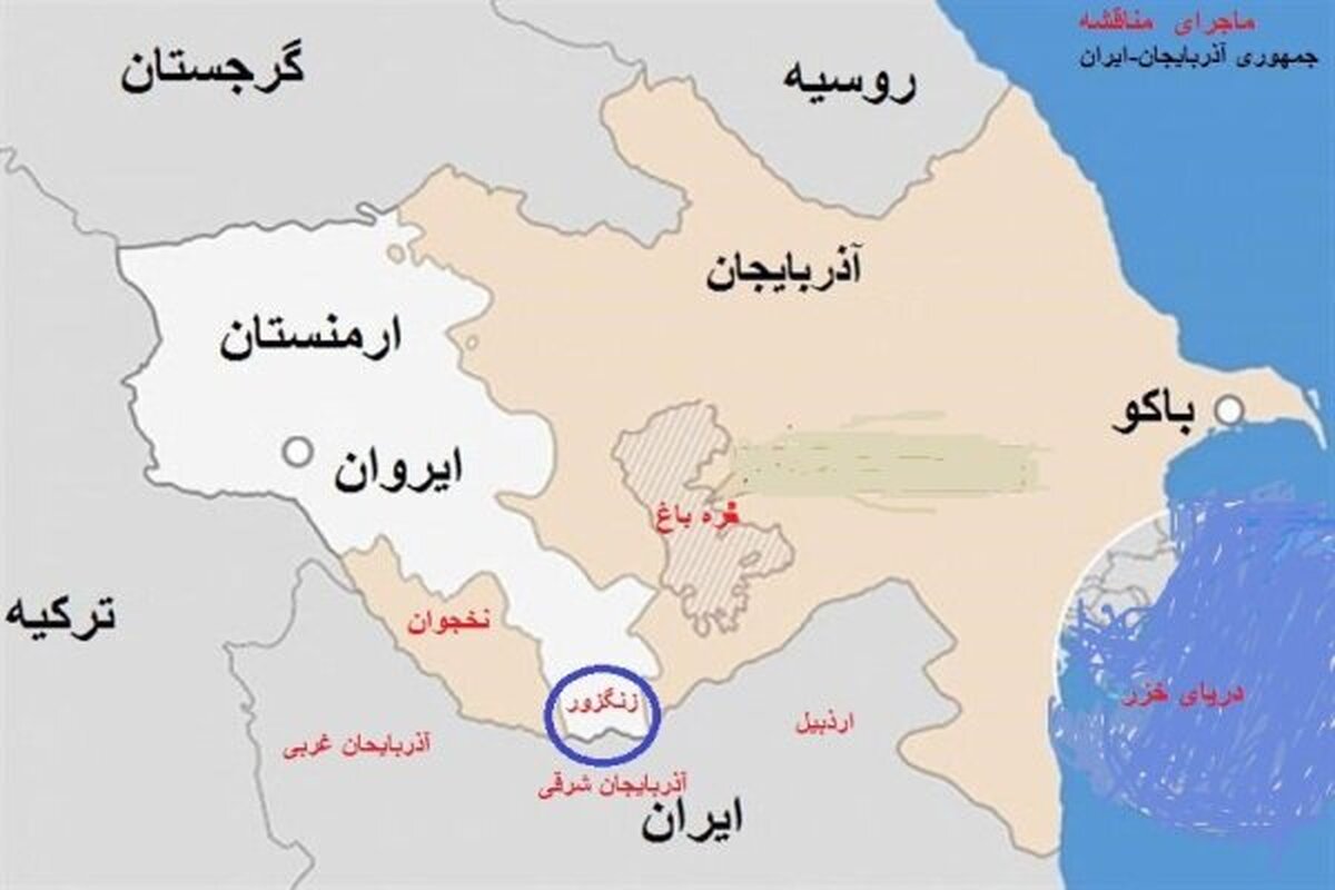 کرملین:«کریدور زنگزور» یک موضوع مرتبط با حاکمیت جمهوری آذربایجان و ارمنستان است