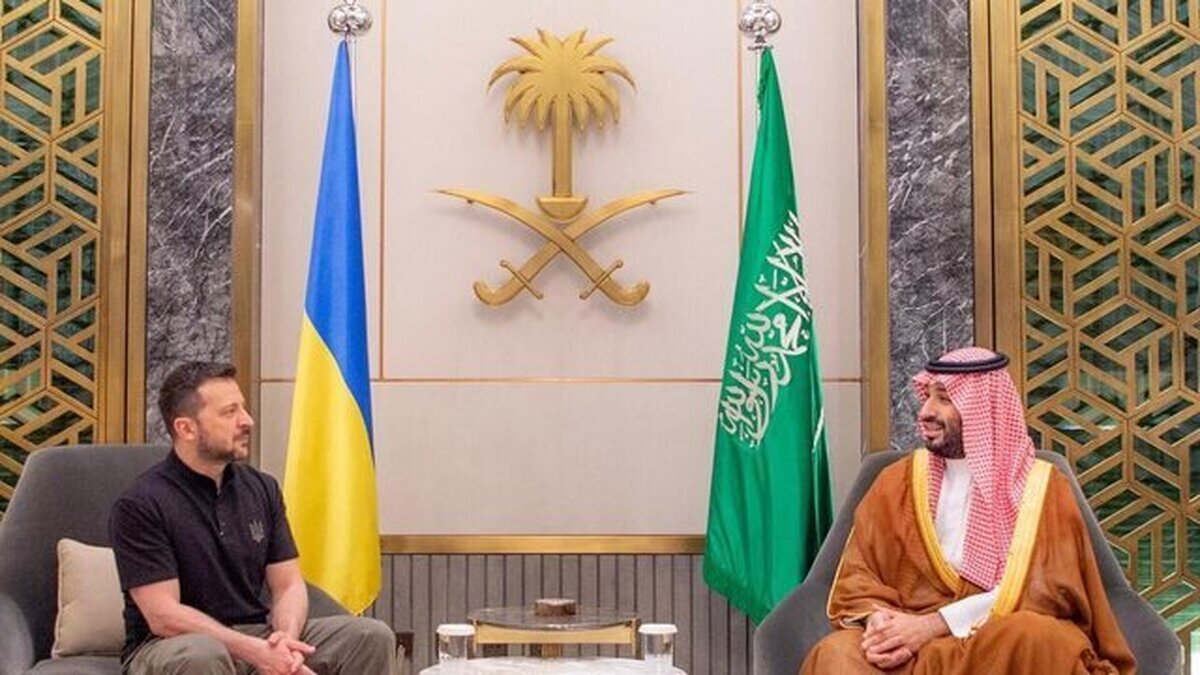 رایزنی بن‌سلمان با زلنسکی درباره آخرین تحولات بحران اوکراین
