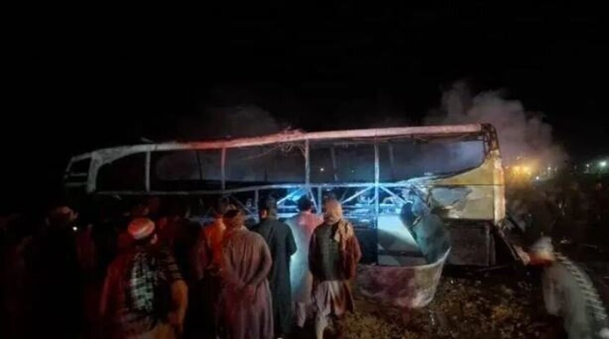 تصادف اتوبوس در افغانستان با آمار بالای فوتی