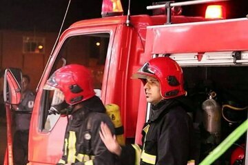 جزئیات شهادت یک آتش‌نشان در حریق کارگاه چوب و مبل