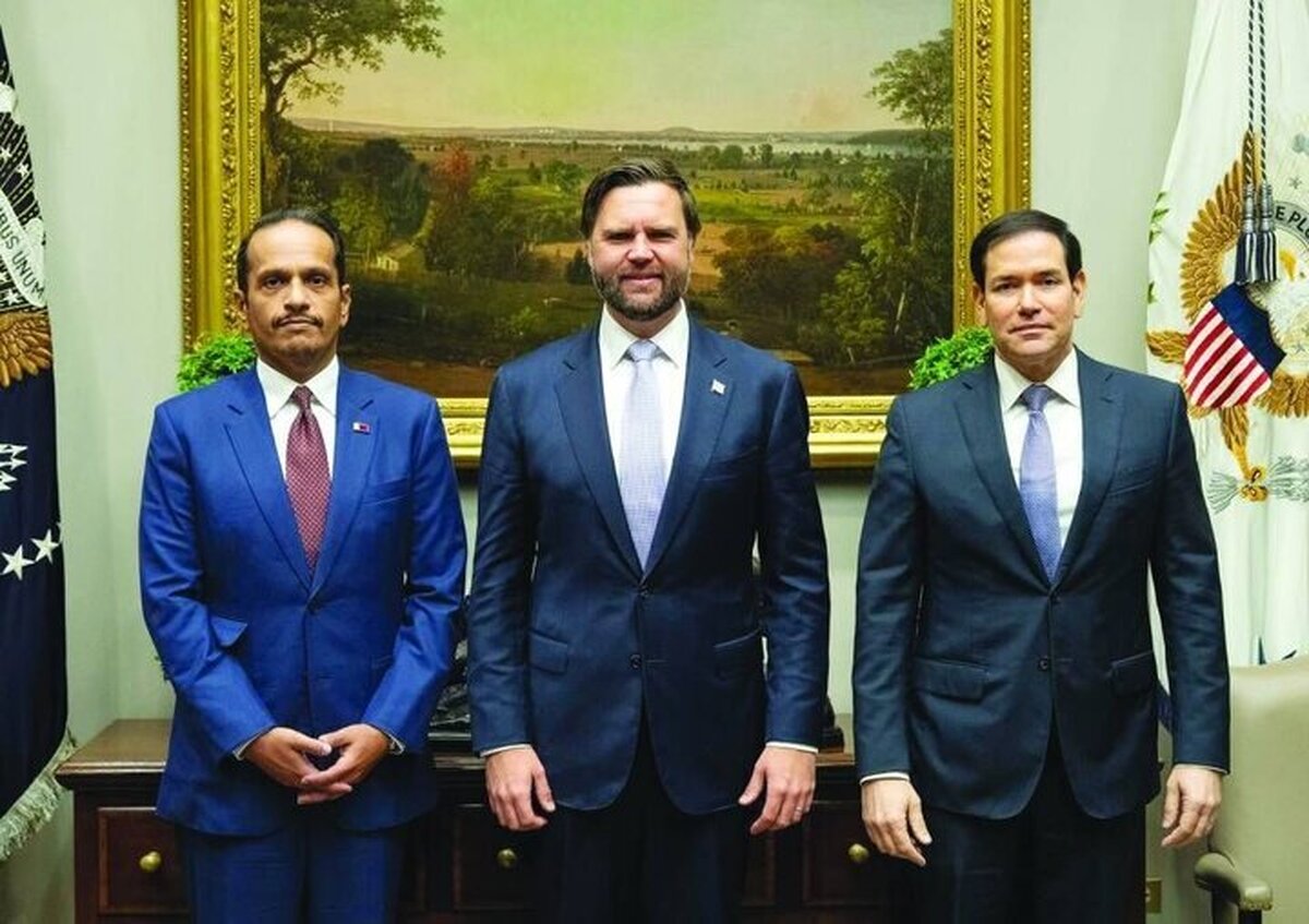 نخست‌وزیر قطر در دیدار با معاون و وزیر خارجه ترامپ: دوحه همه اقدامات لازم را در مواجهه با حمله آشکار اسرائیل انجام خواهد داد
