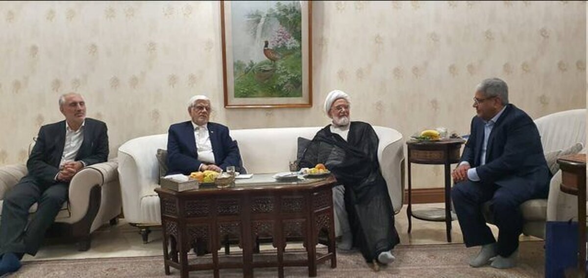 معاون اول پزشکیان با مهدی کروبی دیدار کرد