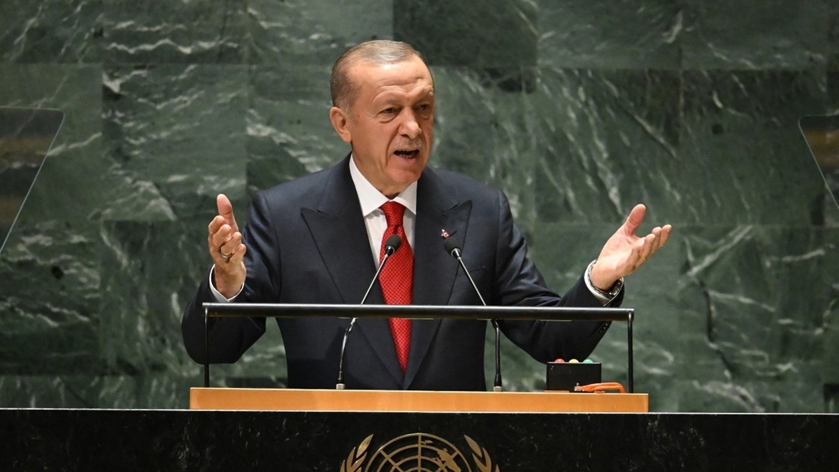 ویدیو؛  میکروفن اردوغان، حین سخنرانی در سازمان ملل قطع شد!