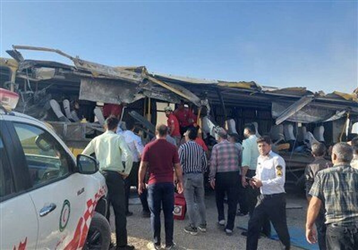افزایش تعداد فوتی‌های تصادف اتوبوس دانشجویان در سرخه