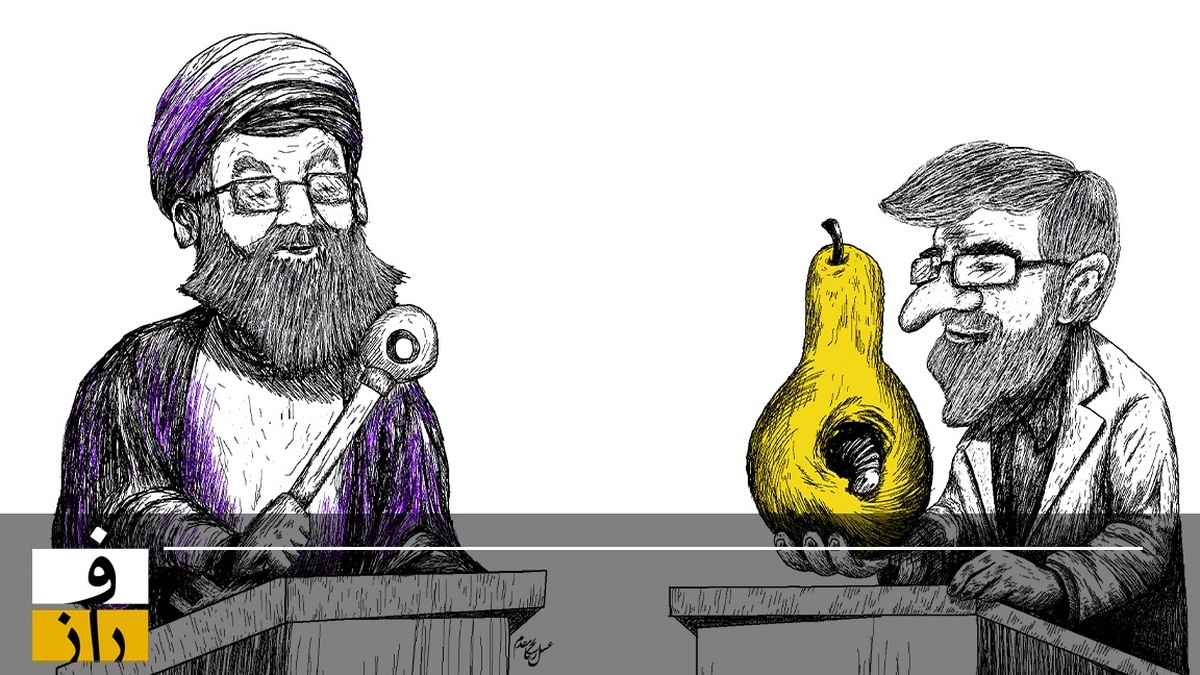 مناظره روحانی و جلیلی به روایت هوش مصنوعی!