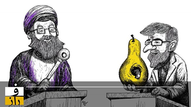 مناظره روحانی و جلیلی به روایت هوش مصنوعی!