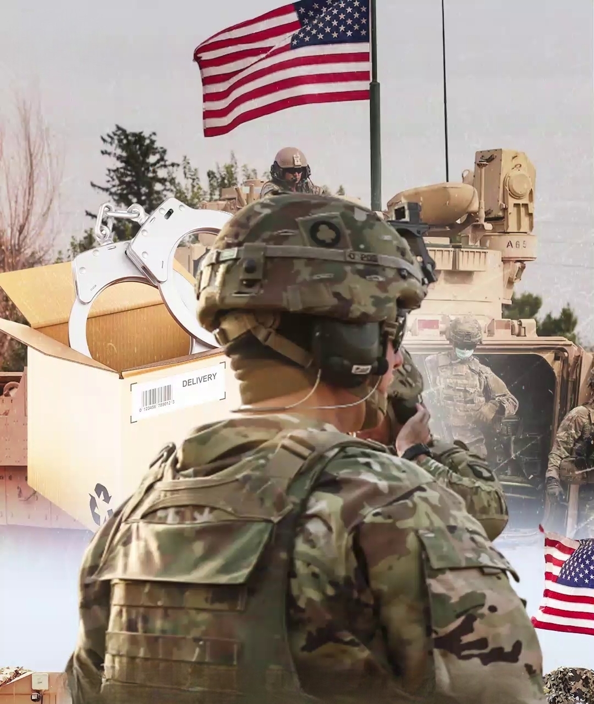 علائم بیماری در یک پایگاه نظامی در واشنگتن پس از باز شدن یک بسته مشکوک