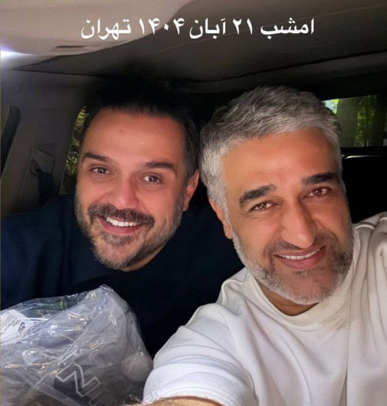 اولین تصویرِ پژمان جمشیدی بعد از بازگشت به ایران