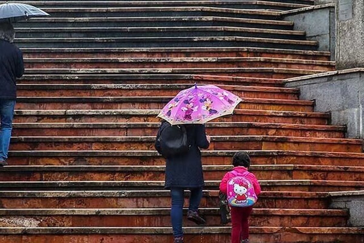 پس از نیم ساعت زیر باران تهران قدم بزنید | باران پایتخت اسیدی و سربی است؟