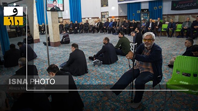 مراسم ختم احمدی‌نژاد!