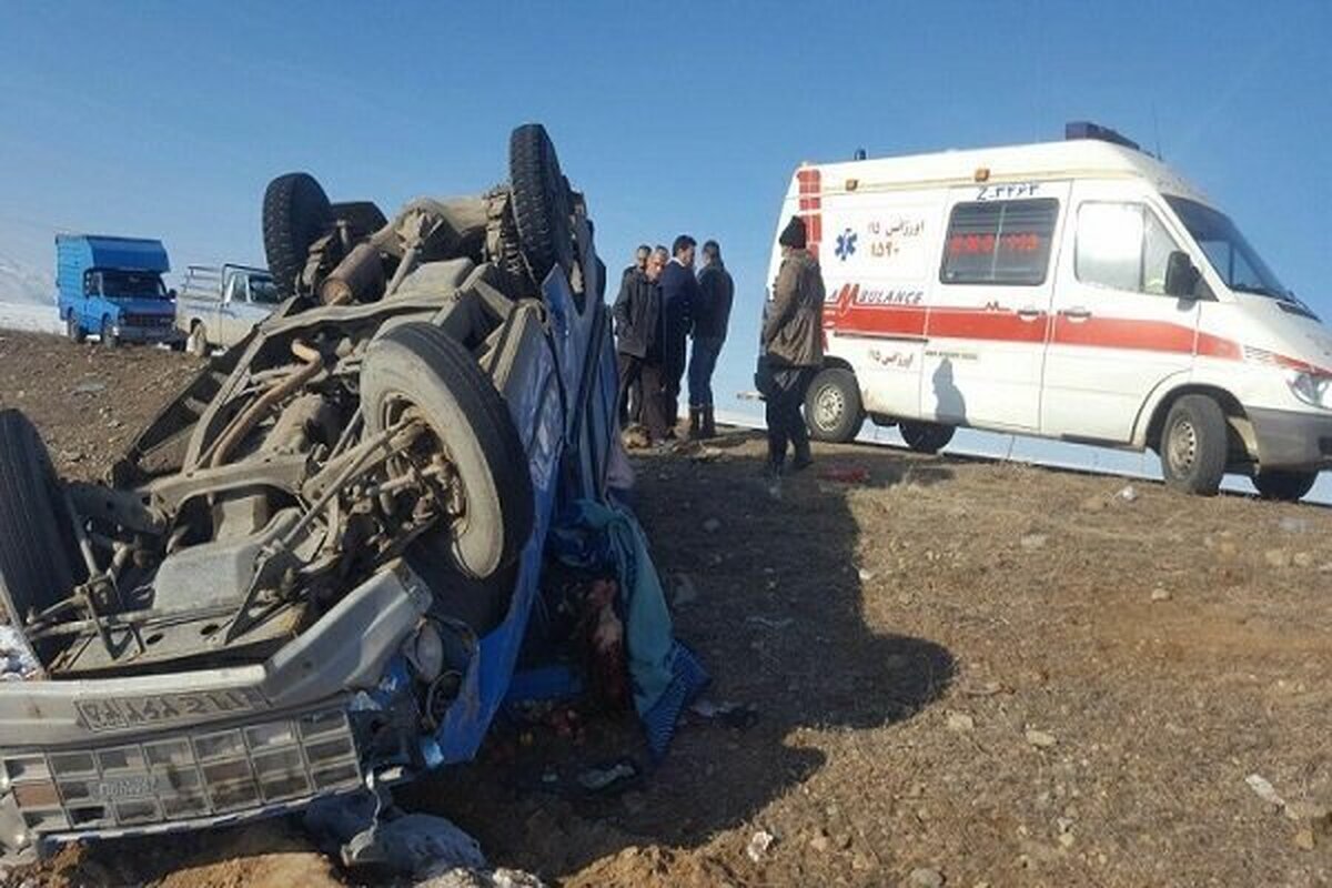 واژگونی مرگبار خودروی حامل اتباع بیگانه در بندرعباس