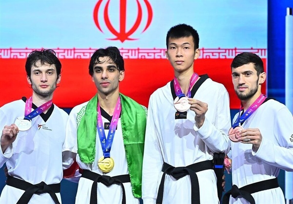 تکواندوی قهرمانی جهان؛ طلای زندی و شگفتیسازی پدیده تونس در روز ششم