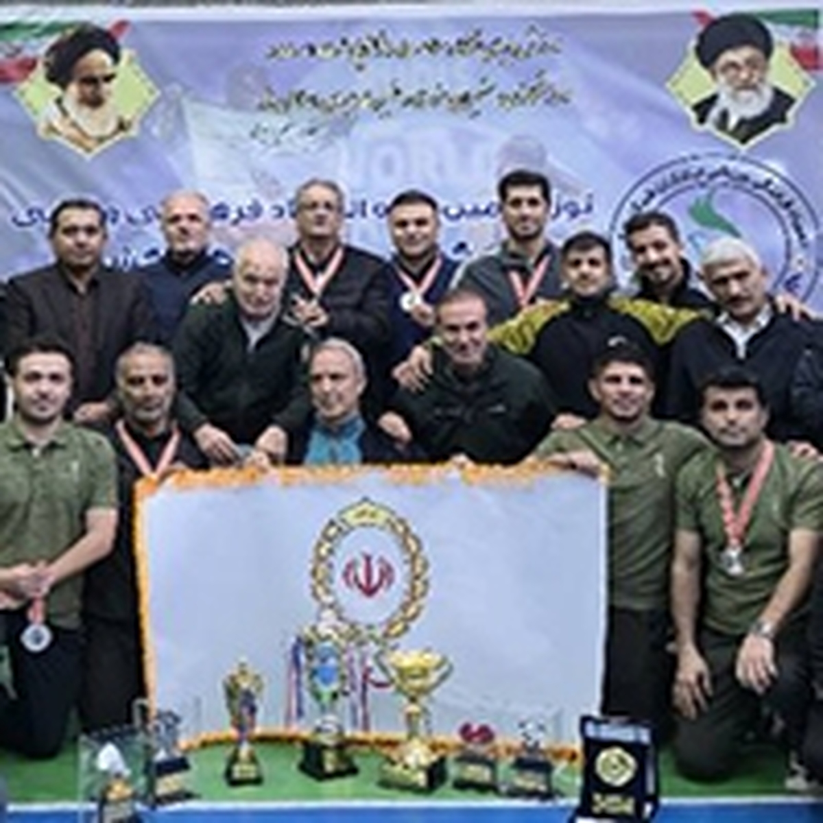 کسب مقام نخست تیمی بانک ملی ایران در نوزدهمین جشنواره فرهنگی‌ورزشی ایثارگران شبکه بانکی کشور