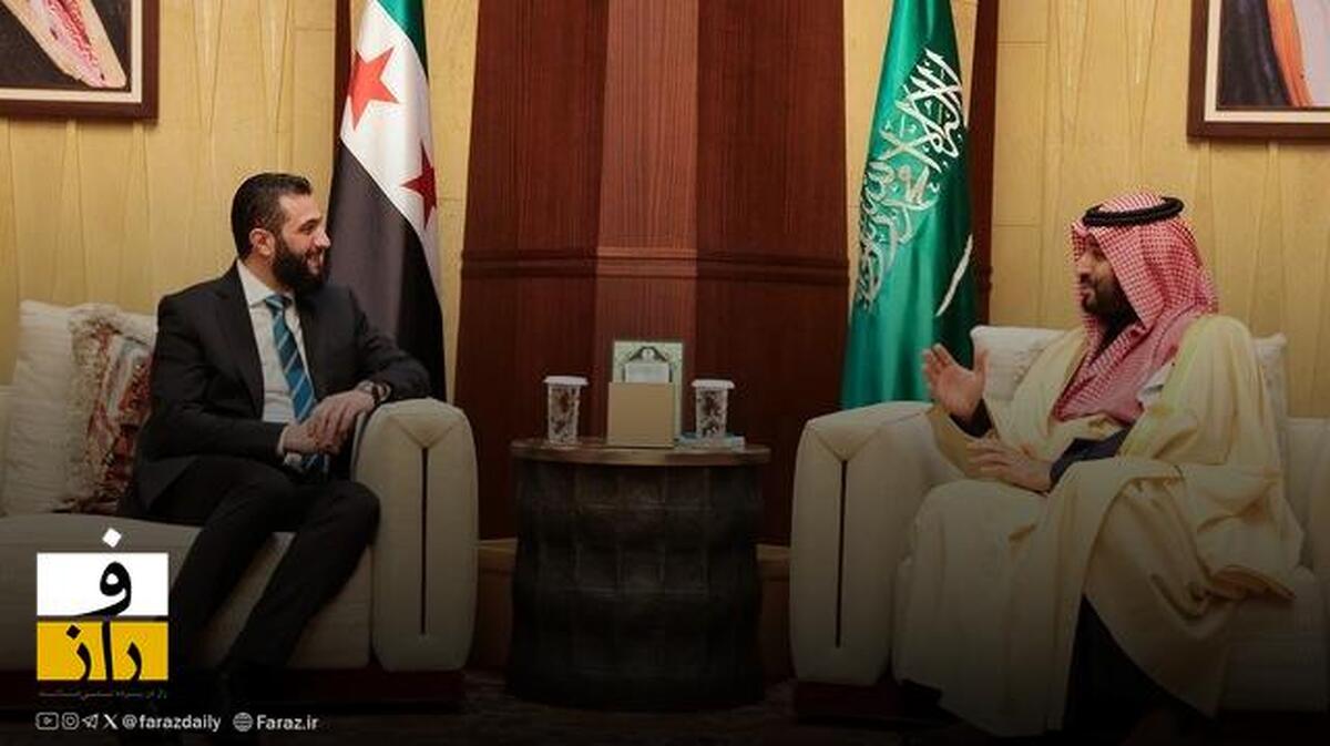 ولی‌عهد سعودی نخستین سالگرد سقوط بشار اسد را به جولانی تبریک گفت